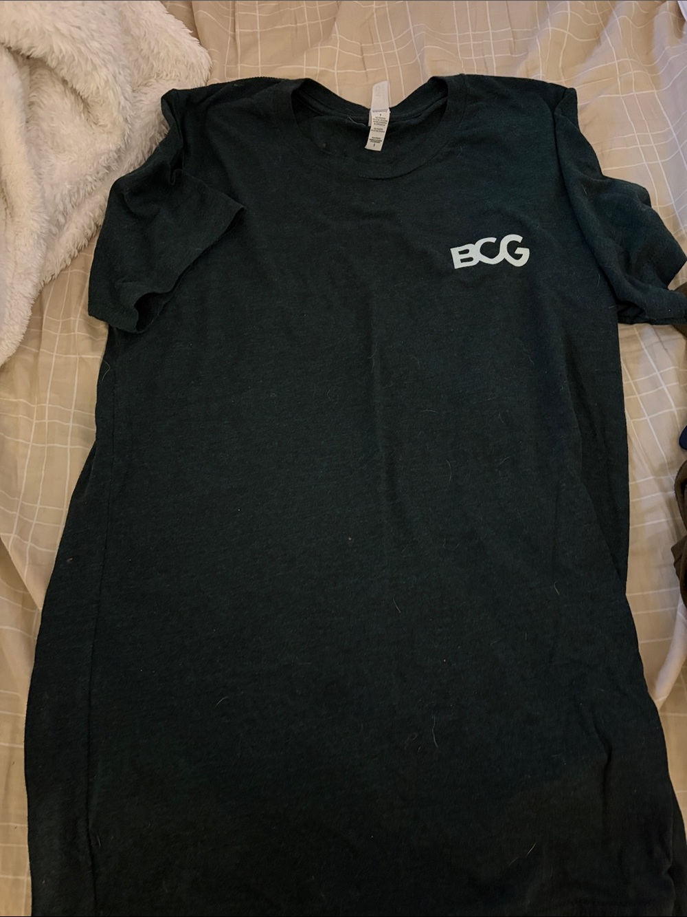 bcg Black Short-Sleeve Logo Tee for Kids